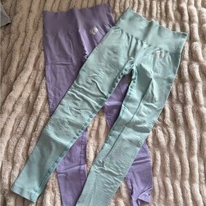 Woman’s best leggings Mint and Lavender